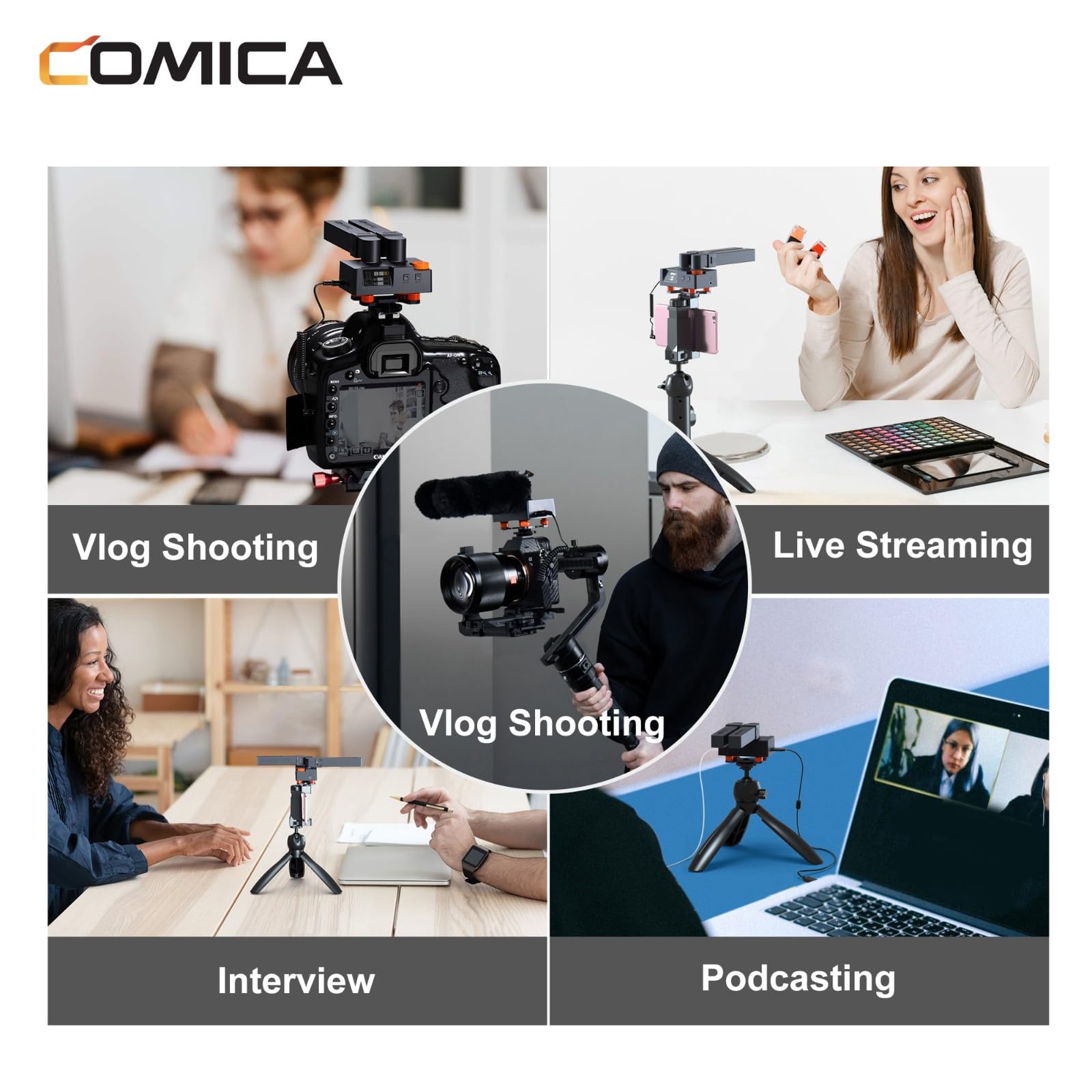 comica Traxshot Pro Super Cardioid Transformable All-in-One
